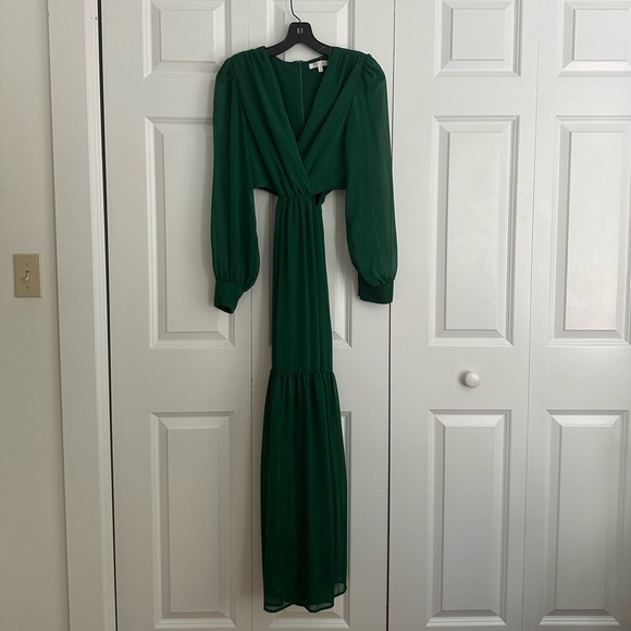 Wayf Rexy Cut Out Tiered Maxi Dress - Picture 7 of 9